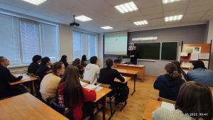 В рамках Фестиваля открытых уроков 23 мая 2022 года было проведено открытое учебное занятие в группе 11 коммерсантов по дисциплине «Литература»