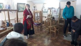 Обучающиеся побывали на экскурсии в центре традиционной культуры и ремесел села Купино воспользовавшись Пушкинской картой