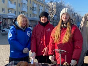 В день снятия блокады Ленинграда, 27 января, по всей стране прошла акция памяти «Блокадный хлеб»