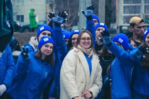 Снега нет, но волонтёрских задач хватает. Сегодня в Белгородской области стартовала акция «Снежный десант» участников студенческих отрядов.